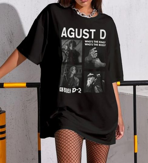 Discover Suga Agust D Tour 2023 Merch - BTS Kpop Shirt