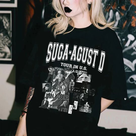 Discover Suga Agust D World Tour Setlist 2023 Shirt