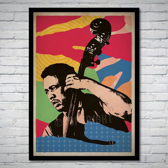 Discover Charles Mingus Jazz Music Art Print Poster