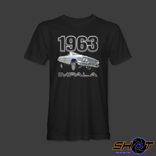 Discover 1963 Impala | "3 on 3" | Lowrider | Custom T-Shirt