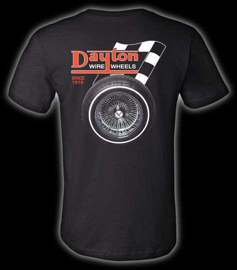 Discover Dayton Wire Wheel | Lowrider | Custom T-Shirt