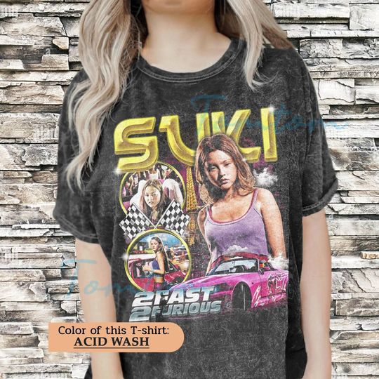 Discover Vintage The 2 Fast 2 Furious SUKI Shirt | Fast And Furious Shirt