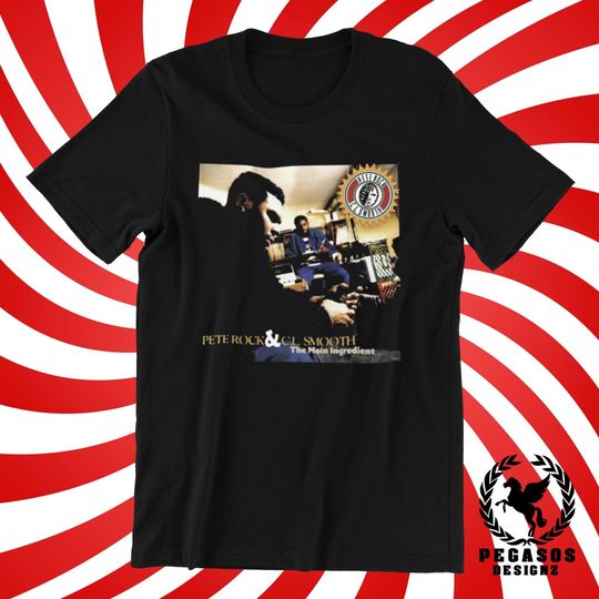 Discover Pete Rock & CL Smooth The Main Ingredient Rap Hip Hop Old School T-Shirt