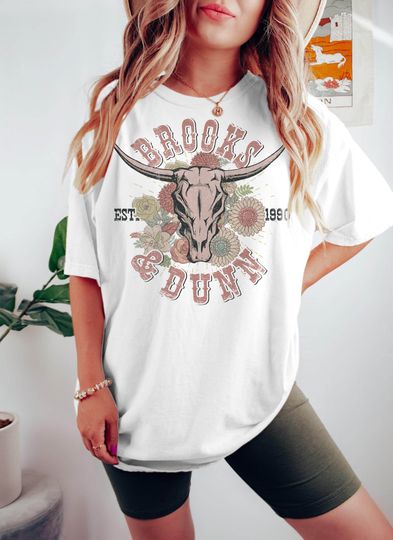 Discover Brooks & Dunn Vintage Tee Shirt, Country Music T-Shirt