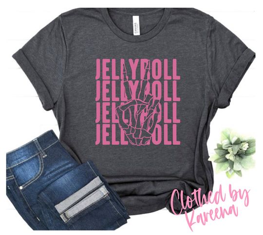 Discover jelly skelly jelly roll tshirt