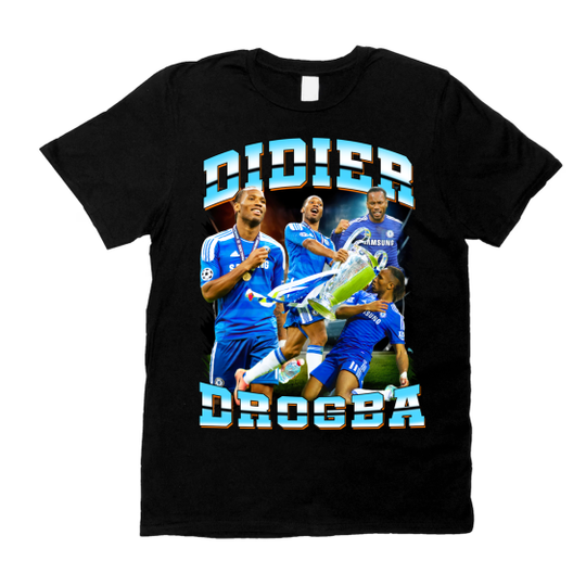Discover Dider Drogba Bootleg Vintage Football T-Shirt