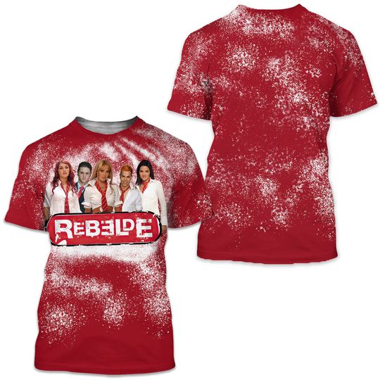 Discover Rebelde Shirt, soy rebelde tour 2023
