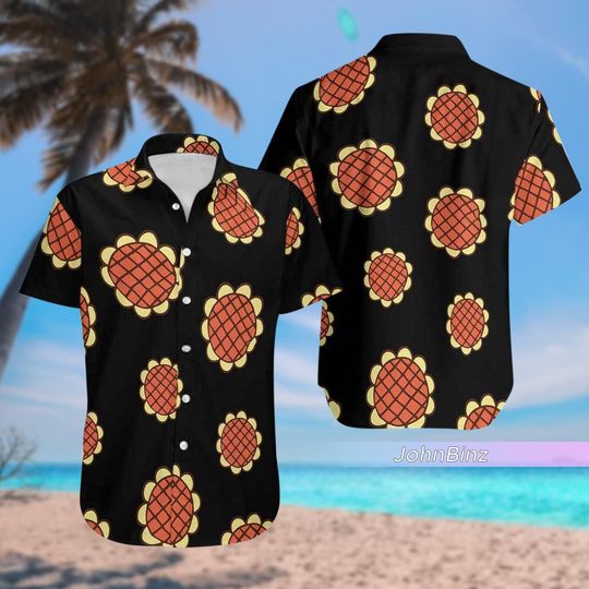 Discover Dressrosa Anime Hawaiian Shirt, Sunflower Summer Shirt