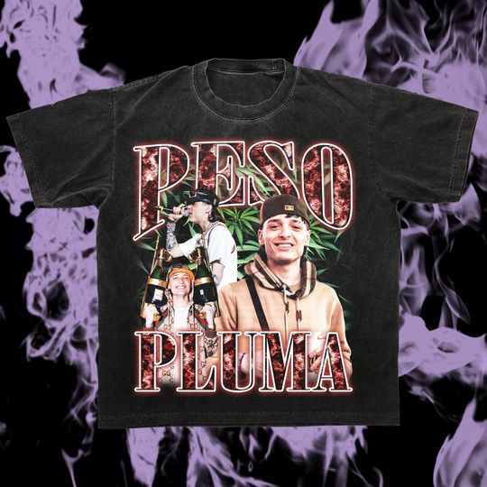 Discover Peso Pluma Shirt, Graphic Peso Pluma Unisex Tee