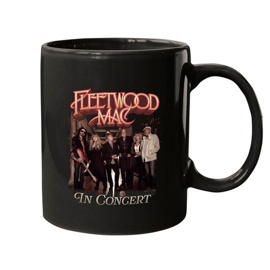 Discover Vintage Fleetwood Mac In Concert 2018-19 Tour Mugs