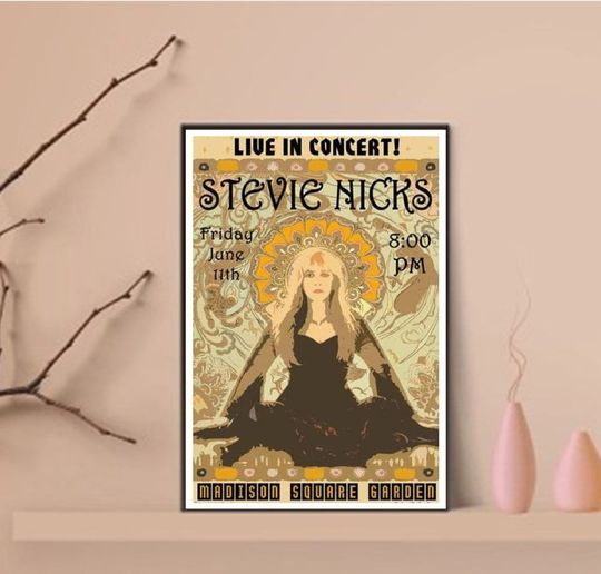 Discover Stevie Nicks Concert Poster