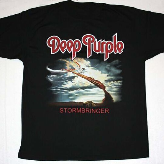 Discover Vintage Deep Purple Stormbringer 1974 New Graphic T-Shirt