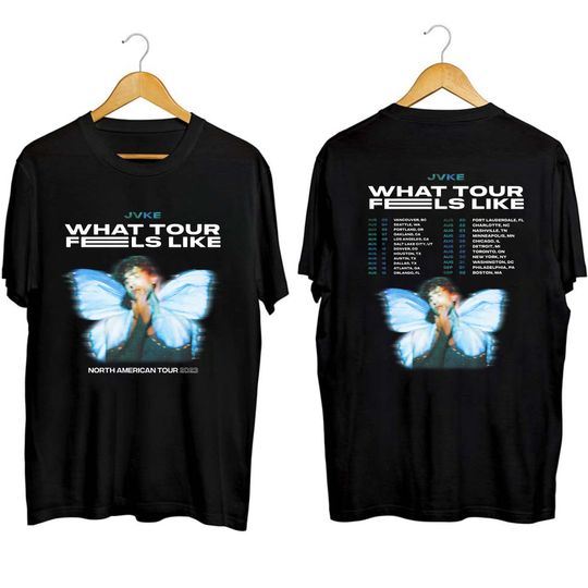 Discover JVKE 2023 Tour Shirt | What Tour Feels Like