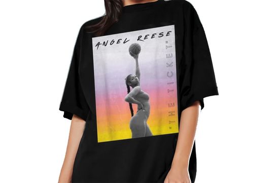 Discover Angel Reese T-Shirt Bayou Barbie Graphic Tee 90s Style