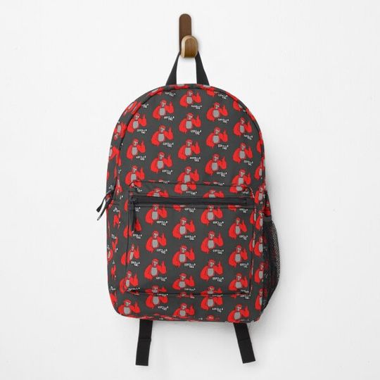 Discover Gorilla Tag Red Gorilla Backpack by POLKART Backpack