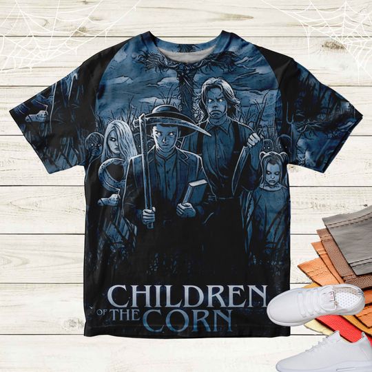 Discover 1984 American Supernatural Slasher Film Children of the Corn 3D Shirt