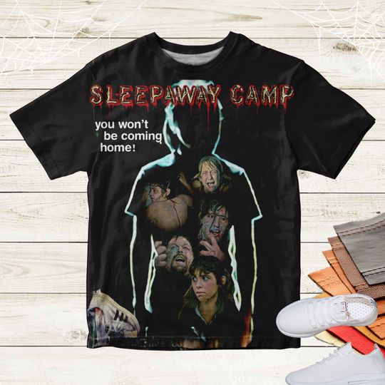 Discover Sleepaway Camp 1983 American Slasher Film 3D Shirt