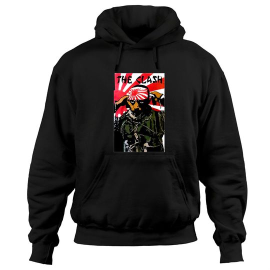 Discover Vintage The Clash Kamikaze Hoodies
