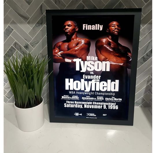 Discover Mike Tyson vs. Evander Holyfield November Poster