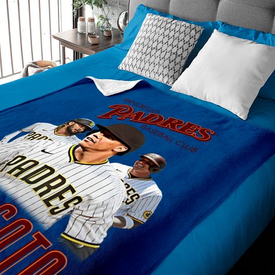 Discover Juan Soto Baby Blankets