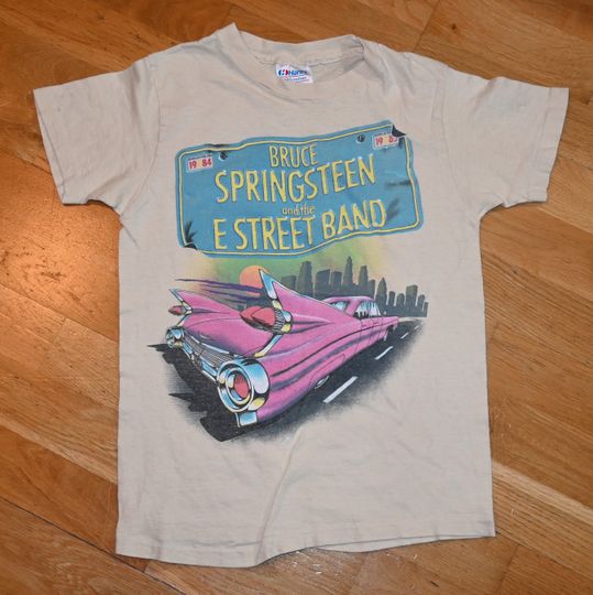 Discover 1984 BRUCE SPRINGSTEEN vintage concert 84 USA Tour Shirt