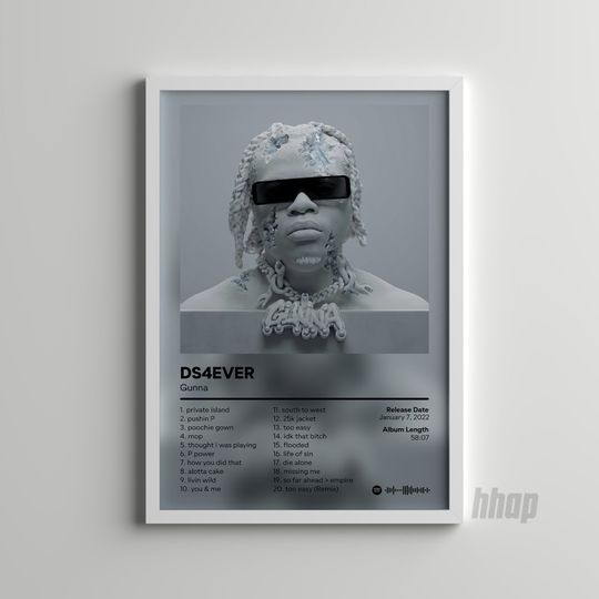 Discover Gunna - DS4EVER Album Cover Poster