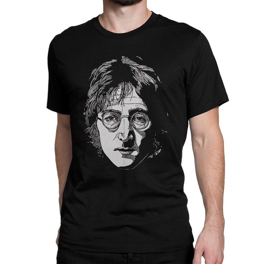 Discover J Lennon Graphic T-Shirt, Men's Women's Sizes