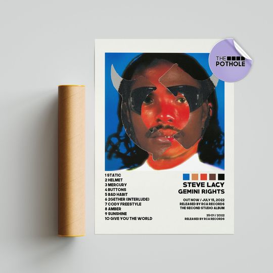 Discover Steve Lacy Posters / Gemini Rights Poster