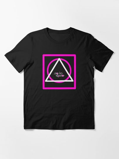 Discover Squid Cosplay logo  circle, triangle and square. | Essential T-Shirt 