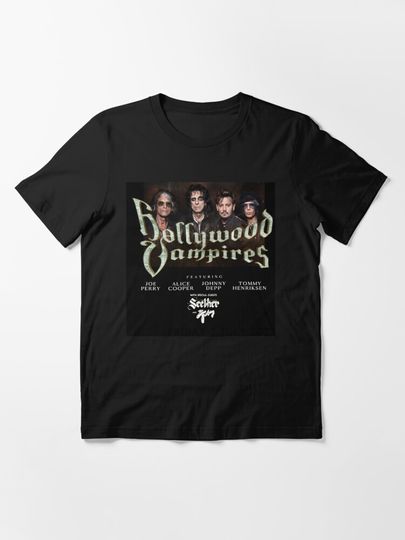 Discover tour 2023 hollywood vampires | Essential T-Shirt 