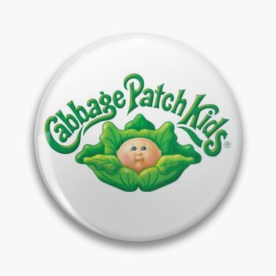 Discover Cabbage Patch Kids Pin Button
