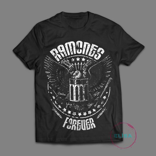 Discover Limited The Ramones Graphic Streetwear T-Shirt