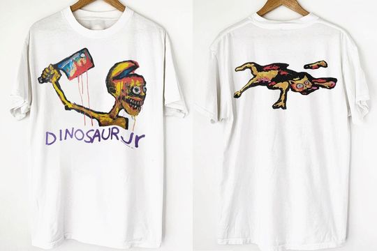 Discover 1993 Dinosaur Jr 'Start Choppin' Song Promo T-Shirt