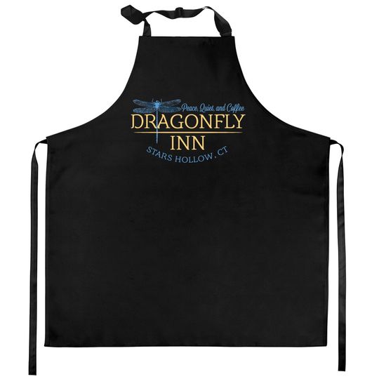 Discover DRAGONFLY INN Kitchen Aprons