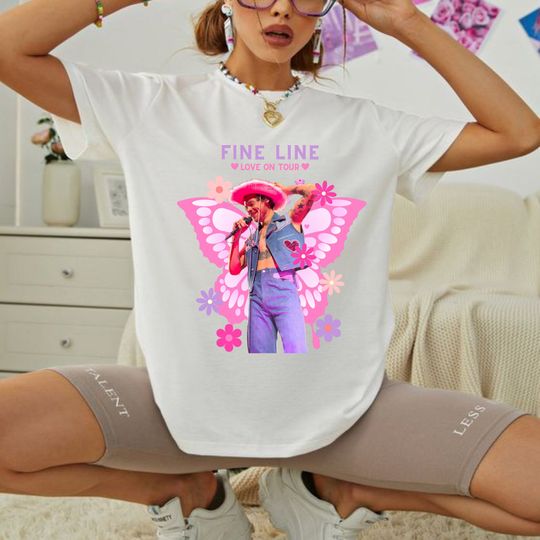 Discover Harry Fine Line T-Shirt for Fans