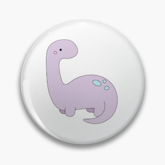 Discover Dino - Brachiosaurus Pin Button