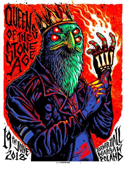 Discover Queens of the Stone Age Concert Poster