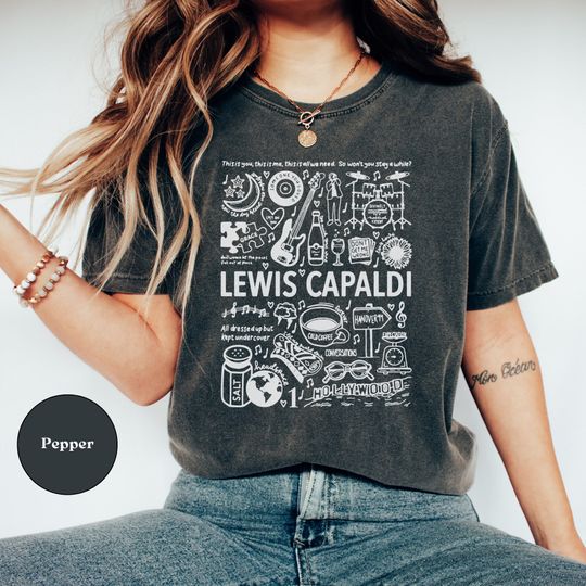 Discover Lewis Capaldi Fan T-Shirt