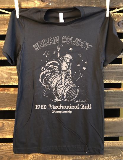 Discover Urban Cowboy 1980's Mechanical Bull Vintage 80's T shirt