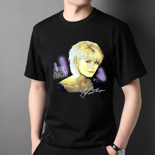 Discover Something in Red Lorrie Morgan Vintage Shirt, Country Music Diva T-Shirt
