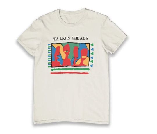 Discover Talking Heads T-Shirt, Talking Heads 1980 Remain In Light T-Shirt