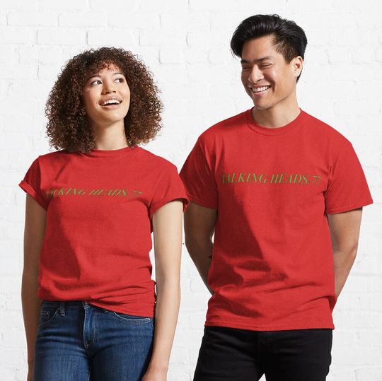 Discover Talking Heads - Talking Heads 77 Classic T-Shirt