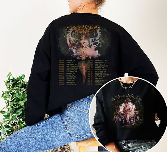 Discover Vintage Melanie Martinez Merch Sweatshirt, American Singer Tee 90s Style Sweatshirt