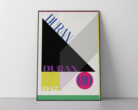 Discover Duran Duran Music Poster
