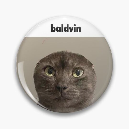 Discover Baldvin Pin Button