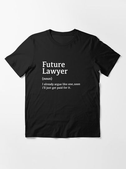 Discover Law School Student Future Lawyer Gifts | Essential T-Shirt 