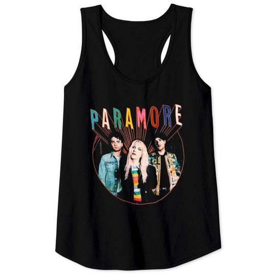 Discover Vintage Paramore Tank Top with Tour Dates
