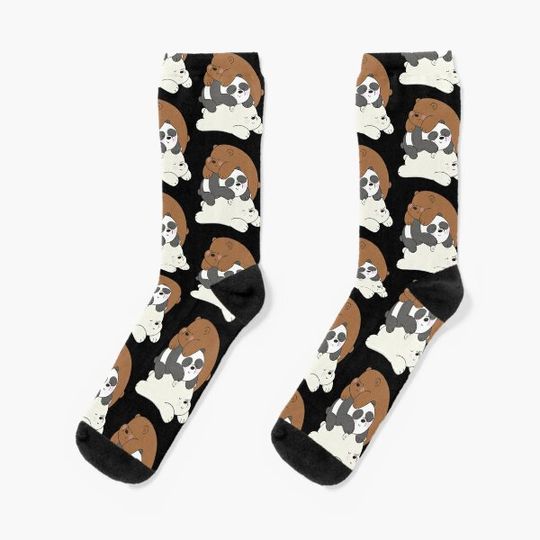 Discover We Bare Bears Socks