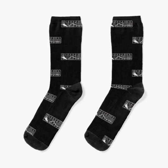 Discover Ultrasound Block Text With A Linear Transducer Sonographer Design Socks