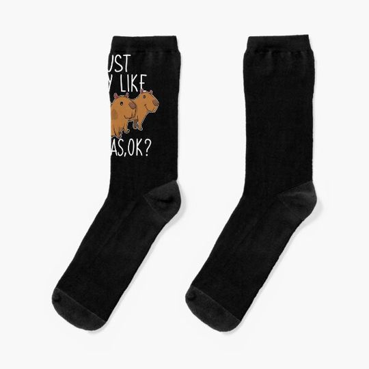 Discover Capybara Gift Kids Women Cute Capybara Socks